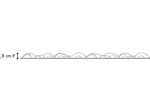 Wandpaneel 3D Ondia Om Te Verven - Set Van 6 Stuks, 3M