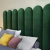 Wandpaneel Voor Hoofdeinde Japi - 210 Cm - Fluweel - Groen - Van Pascal Morabito