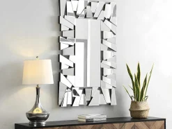 Wandspiegel In Roestvrij Staal - B. 120 X H. 76 Cm - Uyuni