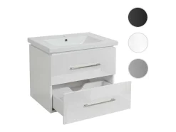 Wastafel + Wastafelmeubel Mcw-D16, Wit