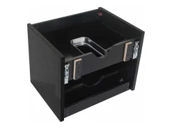Wastafel + Wastafelmeubel Mcw-B19, Zwart