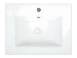 Wastafel Mcw-D16, 61Cm 18Mm Rand