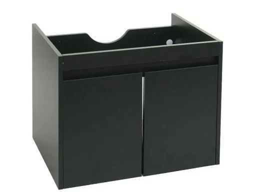 Wastafelonderbouw Mcw-L86, Zwart