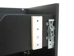 Wastafelonderbouw Mcw-L86, Zwart