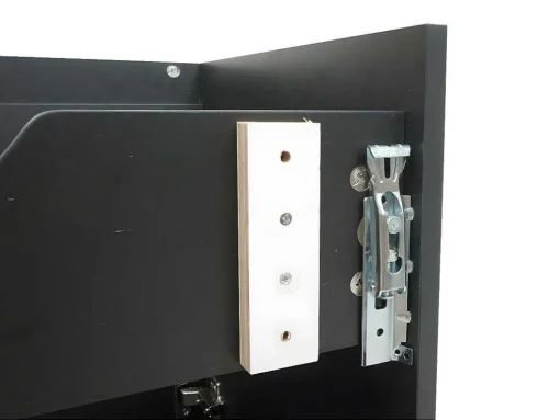 Wastafelonderbouw Mcw-L86, Zwart