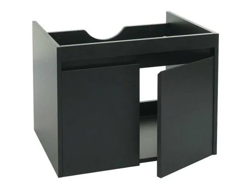 Wastafelonderbouw Mcw-L86, Zwart