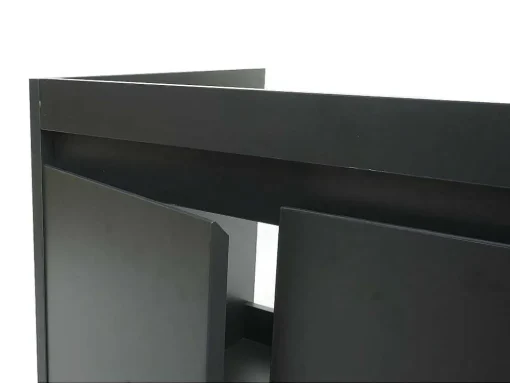 Wastafelonderbouw Mcw-L86, Zwart