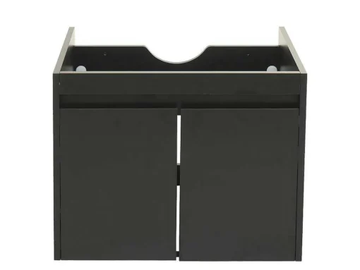 Wastafelonderbouw Mcw-L86, Zwart