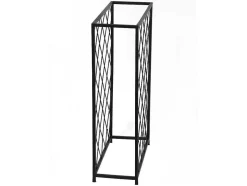 Wijnfleshouder Voor 32 Flessen - L55 X H71 Cm - Metaal - Zwart - Bolinar