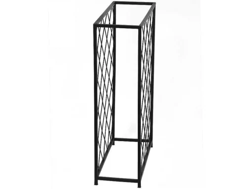 Wijnfleshouder Voor 32 Flessen - L55 X H71 Cm - Metaal - Zwart - Bolinar