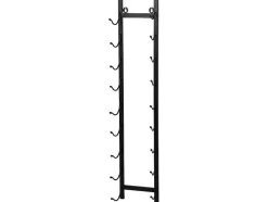 Wijnfleshouder Voor 9 Flessen - L19 X H92 Cm - Metaal - Zwart - Routal