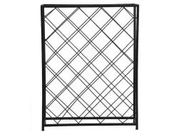 Wijnfleshouder Voor 32 Flessen - L55 X H71 Cm - Metaal - Zwart - Bolinar