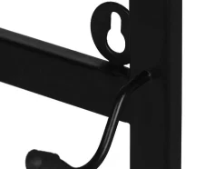 Wijnfleshouder Voor 9 Flessen - L19 X H92 Cm - Metaal - Zwart - Routal