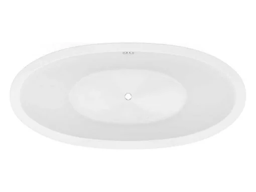 Wit Vrijstaand Designbad - 225 Liter - 170 X 83 X 77 Cm - Alda