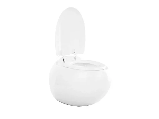 Witte Hang-Wc Van Keramiek - Huro Ii