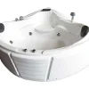 Witte Hottub 150 X 150 Cm Voor 2 Personen 6 Jets Anemoon
