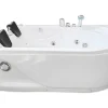 Witte Hottub 170 X 115 Cm Voor 2 Personen 15 Jets Tulip