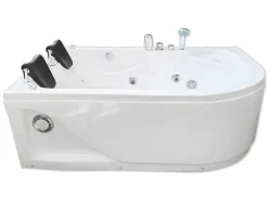 Witte Hottub 170 X 115 Cm Voor 2 Personen 15 Jets Tulip