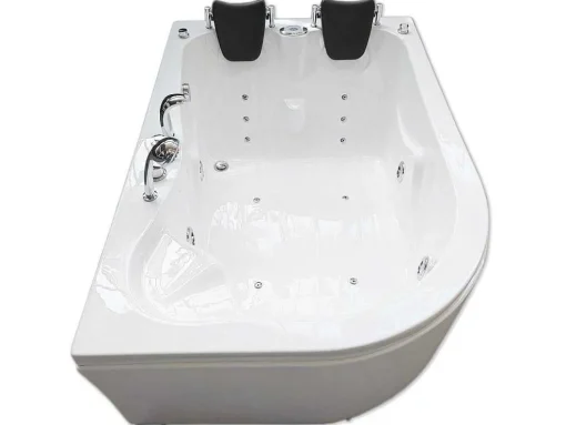 Witte Hottub 170 X 115 Cm Voor 2 Personen 15 Jets Dahlia