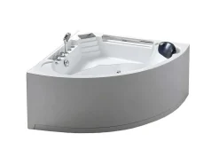 Witte Hottub Voor 1 Persoon 135 X 135 Cm 6 Jets Sage