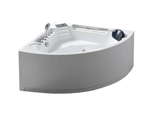 Witte Hottub Voor 1 Persoon 135 X 135 Cm 6 Jets Sage