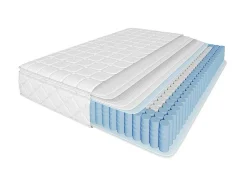 90 X 200 Cm Matras Met 7-Zone Pocketveren En Hr-Foam, 25 Cm Dik - Merax