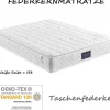 160 X 200 Cm Matras Met 7-Zone Pocketveren En Hr-Schuim, 25 Cm Dik - Merax