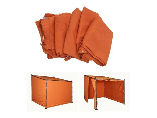 Zijwand Pergola Mcw-A22 Set Van 4, Terracotta