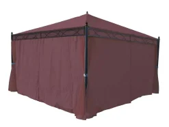 Zijwand Voor Pergola Calpe Iii, Roodbruin