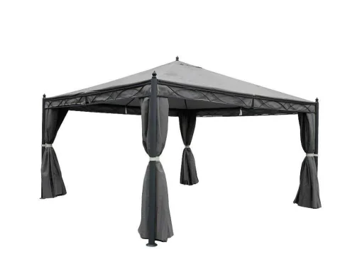 Zijwand Voor Pergola Calpe Iii, Grijs