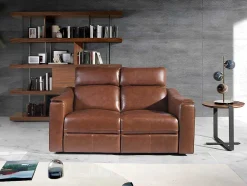 2 Zits Leren Relaxbank 6165 Angel Cerda