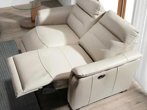 2 Zits Leren Relaxbank 6157 Angel Cerda