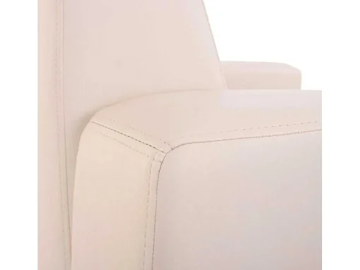 2-Zits Moncalieri, Creme, Zonder Armleuningen