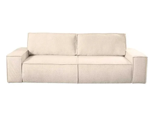 3-Zits Slaapbank Van Teddy Stof - Beige - Amelia Van Pascal Morabito