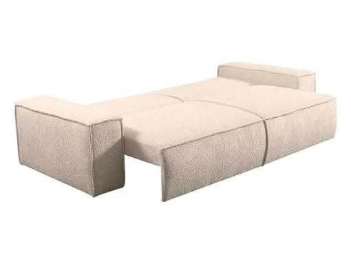 3-Zits Slaapbank Van Teddy Stof - Beige - Amelia Van Pascal Morabito