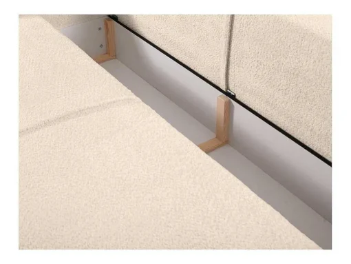 3-Zits Slaapbank Van Teddy Stof - Beige - Amelia Van Pascal Morabito