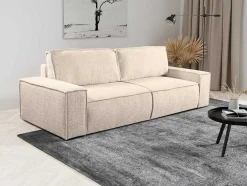 3-Zits Slaapbank Van Teddy Stof - Beige - Amelia Van Pascal Morabito