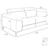 2-Zitsbank Bekleed In Rundleer 6121 Angel Cerda