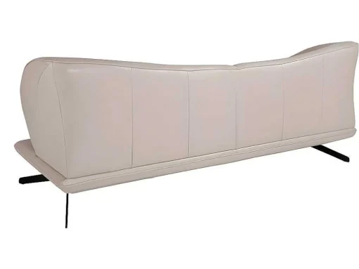 3-Zitsbank In Taupe Grijs Rundleder 6146 Angel Cerda