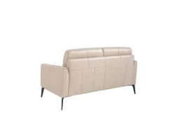 2-Zitsbank In Taupe Rundleer 6137 Angel Cerda