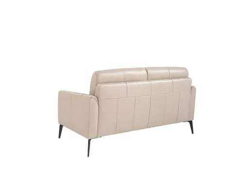 2-Zitsbank In Taupe Rundleer 6137 Angel Cerda