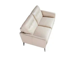 2-Zitsbank In Taupe Rundleer 6137 Angel Cerda