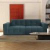 3-Zitsbank Van Eendenblauw Fluweel Inirida
