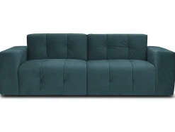 3-Zitsbank Van Eendenblauw Fluweel Inirida
