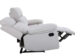 3-Zits-Relaxbank Van Beige Stof Lana