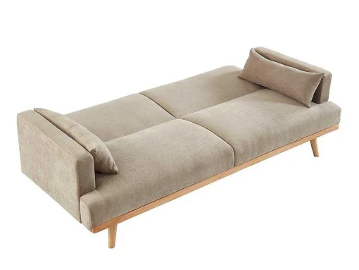 3-Zitsslaapbank Van Stof Esme - Beige