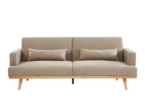 3-Zitsslaapbank Van Stof Esme - Beige
