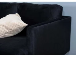 Zoom Bank Ubank Velours Zwart.