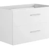 Zwevend Wastafelmeubel - Wit - 80 Cm - Kayla