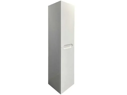 Zwevend Wastafelmeubel Met Dubbel Inbouwbekken En Kast - Wit - 120 Cm - Selita